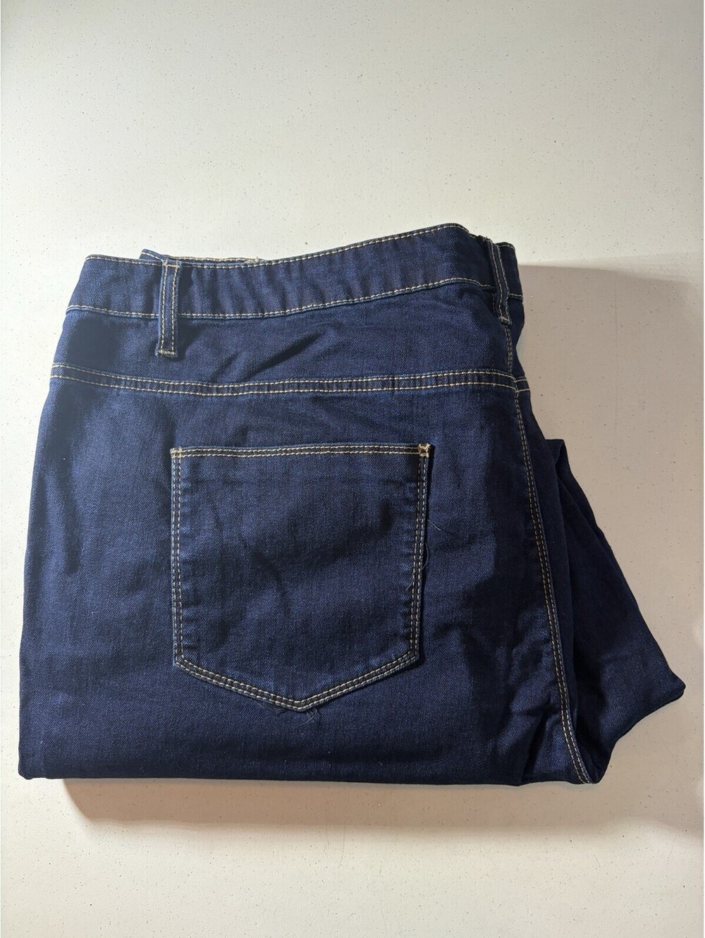 Woman Within - Dark Wash Denim Jeans Straight Leg Women’s Plus Size 26w (NEW)